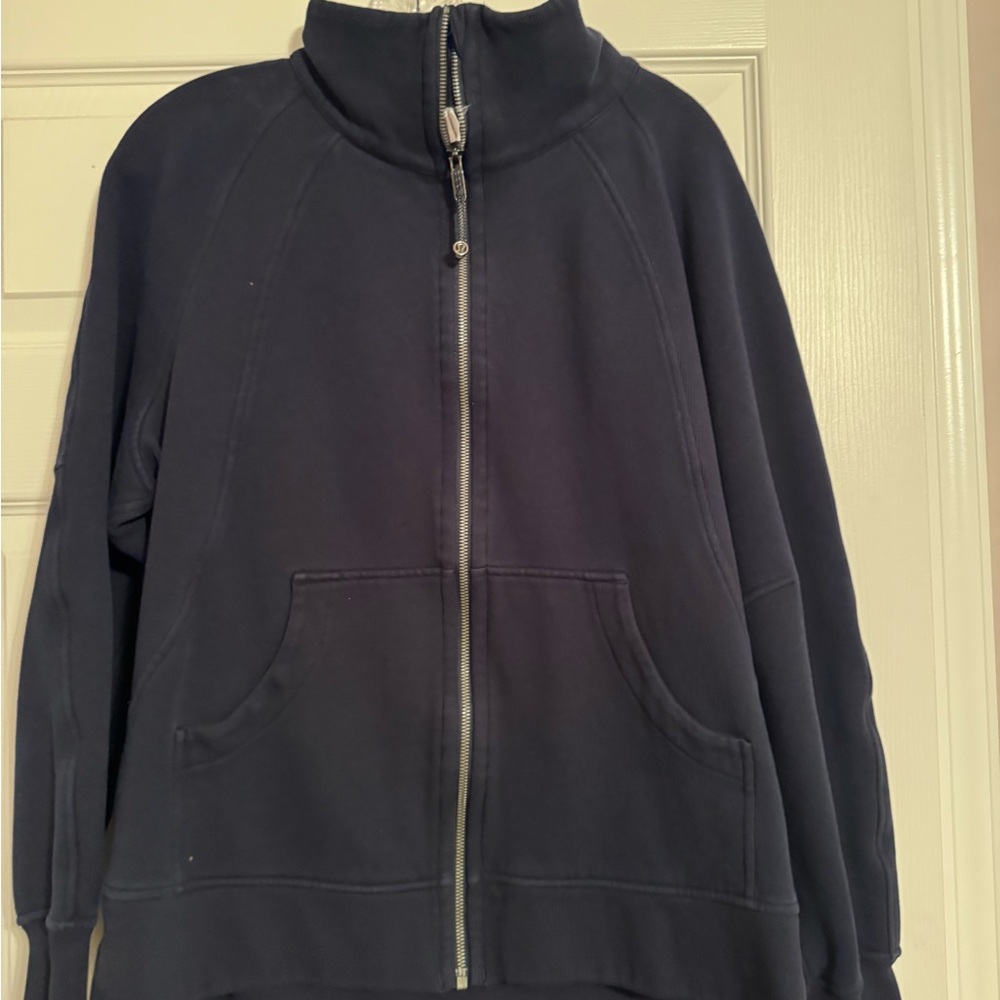 lululemon athletica Navy Full-Zip Hoodie